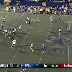 La aparatosa jugada entre Pumas C.U. y UANL que lesionó al QB