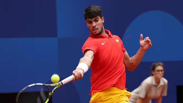 Alcaraz - Paul en directo: cuartos de final del tenis en los Juegos Olímpicos hoy, en vivo