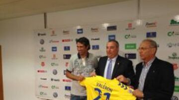 Valerón: "Es un orgullo y una ilusión estar de nuevo aquí".