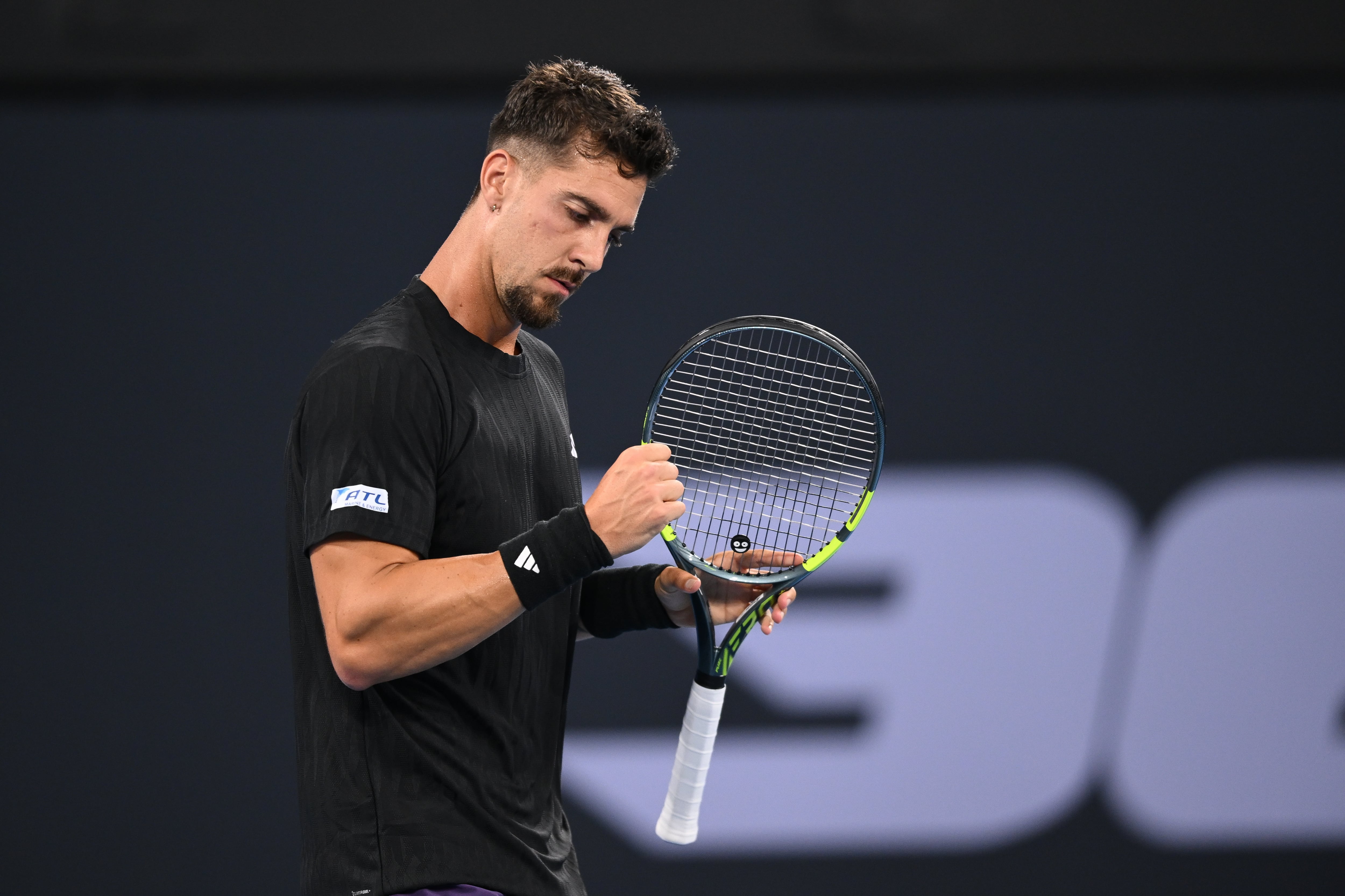 Thanasi Kokkinakis en el ATP Brisbane.
