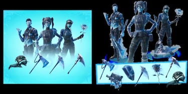 Fortnite: Lote de Leyendas del Hielo Negro ya disponible; precio y contenidos
