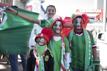 Así vivieron los aficionados mexicanos el encuentro amistoso entre México y Nueva Zelanda celebrado en Nashville, Tennessee.