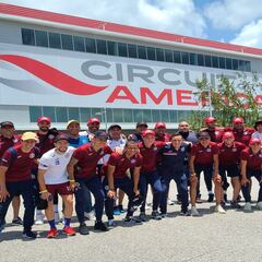 Cruz Azul visitó circuito de la Fórmula 1 en Austin, Texas