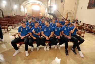 A la Santa Faz antes de apretar por el playoff