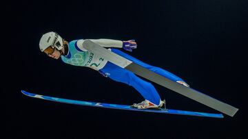 El saltador de esquí Patrick Gasienica.