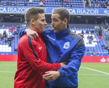 Gameiro y Fernando Navarro. 