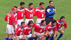 Fotógrafo japonés sorprende y libera fotos de Chile en Francia '98