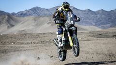 Quintanilla baja y es segundo en la general del Atacama Rally