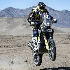 Quintanilla baja y es segundo en la general del Atacama Rally