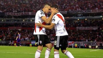 Santos Borr&eacute;, delantero del Eintracht Frankfurt, habl&oacute; sobre el posible regreso de Juanfer Quintero a River Plate. Espera que pueda tener una segunda etapa