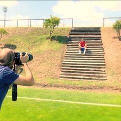 Así se hizo la foto de la portada de AS con David Villa