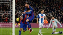 Messi y su exhibición en el derbi, en las portadas barcelonesas