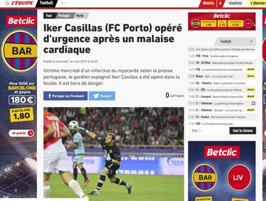 Casillas heart attack: how the international press reacted