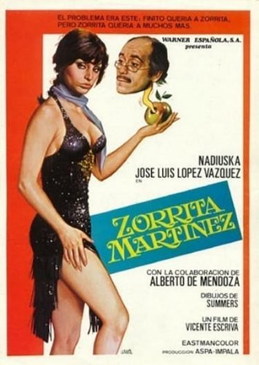 Este año 1975 se estrenaron varias películas llamadas del "destape", como "Zorrita Martínez" dirigida por Vicente Escrivá, "Las adolescentes" dirigida por Pedro Masó o "La adúltera" dirigida por Roberto Bodegas. 