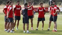 Entrenamiento madrugador antes de viajar a Argentina