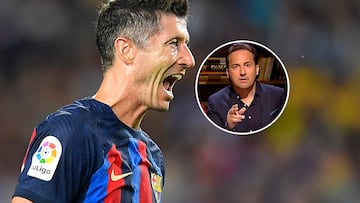 Iker Jim¨¦nez ha comentado el robo a Lewandowski.