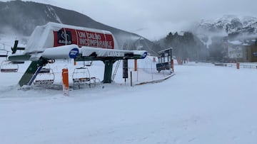 Pista Llarga, La Molina, 8 de diciembre del 2024