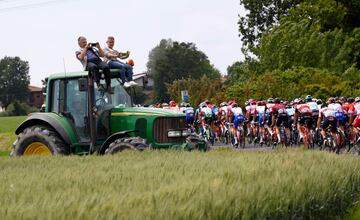 Después del día de descanso, se corrió una nueva etapa en el Giro que comanda el italiano Valerio Conti.