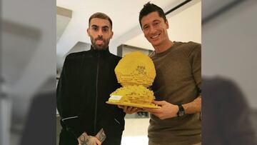 Lewandowski y su Balón de Oro