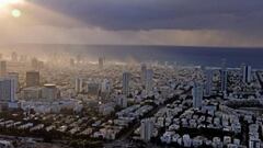 Vista a&eacute;rea de Tel Aviv, la ciudad m&aacute;s cara del mundo, seg&uacute;n The Economist.