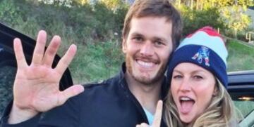 La modelo brasileña es la esposa y madre de los hijos de Tom Brady, por lo que es obvio a que equipo apoya. Se ha convertido en el amuleto del quarterback de los Pats.