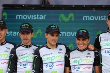 Así fue la primera etapa de la Vuelta Colombia. La CRE la ganó el EPM Une