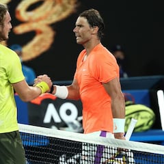 Nadal: "No estoy contento, pero me voy más sano, que es muy positivo para mí"