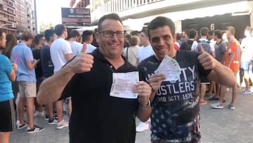 Locura en Mestalla por una entrada para el derbi del sábado