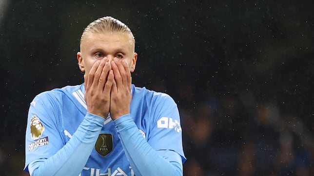 Haaland y la losa de las finales