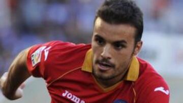 Pedro León. Getafe - Real Sociedad, 17 agosto, 2013.
