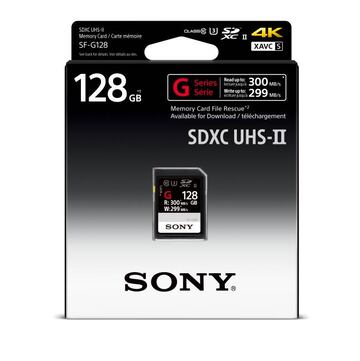 El modelo de mayor capacidad de las nuevas tarjetas SD de Sony: 128GB