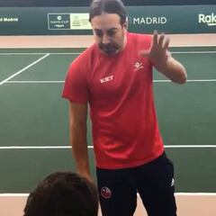 El enfático consejo de Nico Massú a Garin antes de su debut