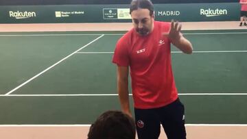 El enfático consejo de Nico Massú a Garin antes de su debut