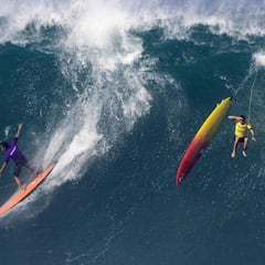 “La madre naturaleza despertó las mayores y mejores olas de la historia en Waimea”