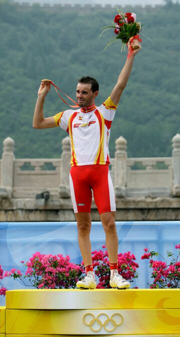 Samuel Sánchez se alzó con el oro en Pekín 2008 en ciclismo de ruta.