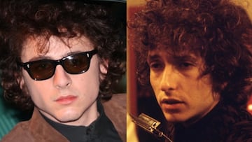 Timothee Chalamet Bob Dylan