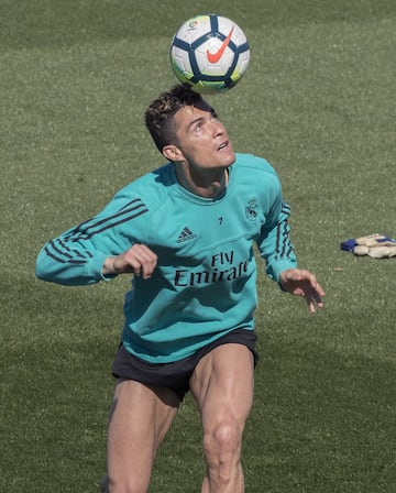 El entrenamiento del Madrid antes de recibir al Athletic