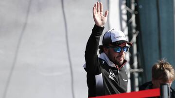 Alonso, en el Circuito de Sochi.