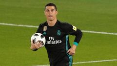 Soccer Football - FIFA Club World Cup Semi Final - Al Jazira vs Real Madrid - Zayed Sports City Stadium, Abu Dhabi, United Arab Emirates - December 13, 2017   Real Madrid&rsquo;s Cristiano Ronaldo celebrates scoring their first goal   REUTERS/Amr Abdallah Dalsh