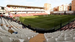 Panorámica del Estadio de Vallecas.