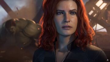 Viuda Negra en Marvel's Avengers.