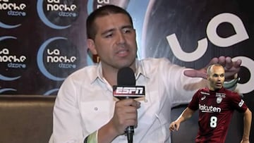 Riquelme on Argentina: "In football, you need to know how to pass the ball..."
