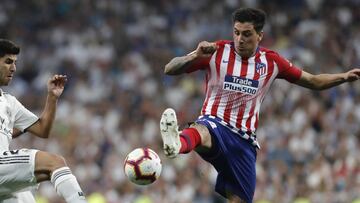 1x1 del Atlético: enorme Giménez, el gigante charrúa