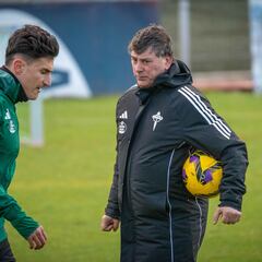 Menéndez: “Este mes y medio el equipo ha mejorado muchísimo”