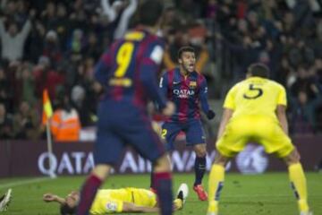 2-2. Rafinha celebró el gol del empate.