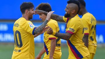 "Tesoro": los elogios a Vidal tras la goleada ante Alavés