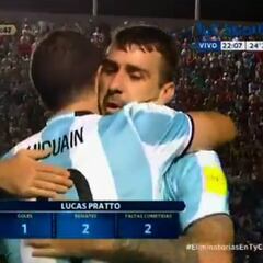 Tremendo abucheo del público argentino al 'Pipa' Higuaín