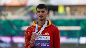 Asier Martínez, una de nuestras mayores alegrías en el Mundial de Atletismo en Eugene, Oregón