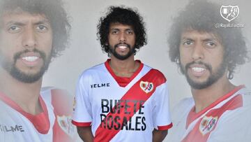 Saudi Arabian Rayo Vallecano player, Abdulmajeed Al Sulaiheem.