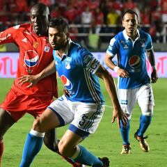 América 1-2 Millonarios: El azul se acerca a la final de la Liga